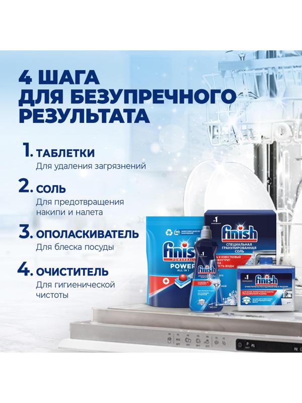Набор Стартовый д/ПММ Finish Таб 845г Соль 700г Опол 400мл Чист.ср 250 мл