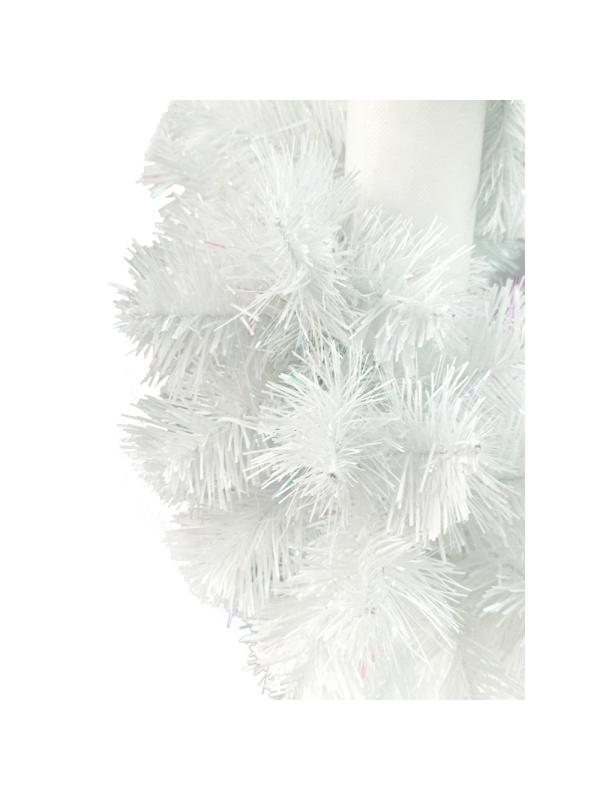 Гирлянда Рождественская-16 белая с блеском (1) ГР-16