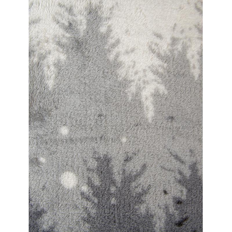 Плед микрофибра Forest 200х220 серый