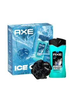 Подарочный набор AXE ICE CHILL гель д/душа и шамп 2в1 250мл, мочалка