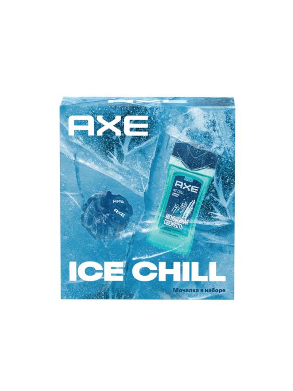 Подарочный набор AXE ICE CHILL гель д/душа и шамп 2в1 250мл, мочалка
