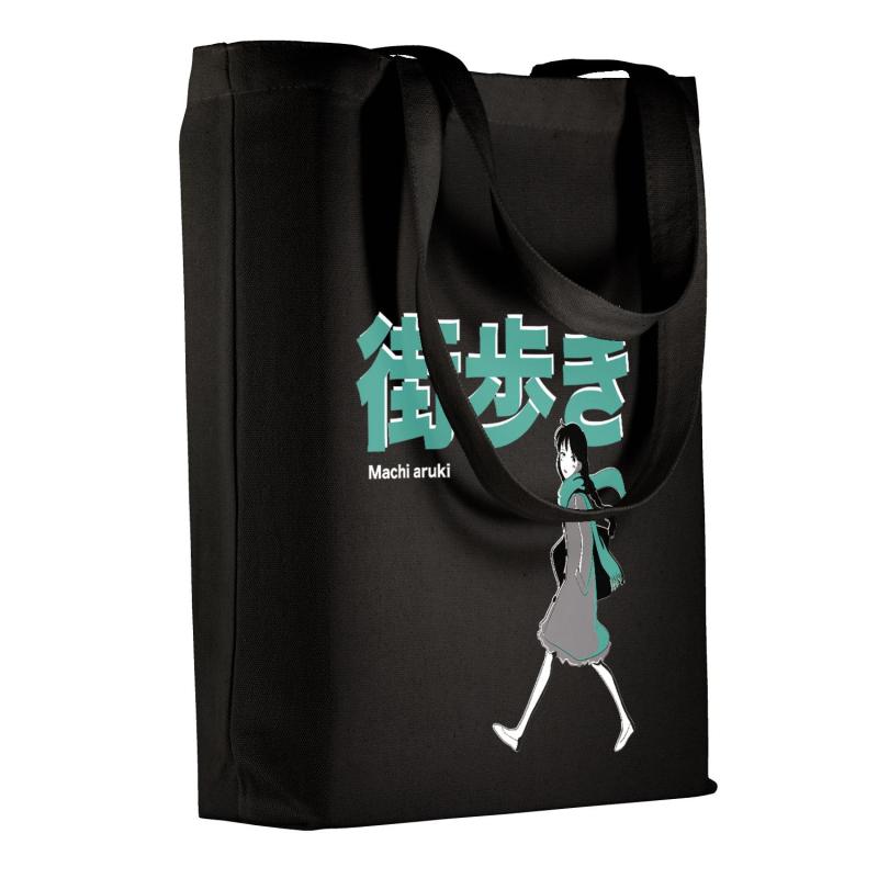 Сумка для покупок шоппер Black Manga Anime.City 34х36 см, 16-004-02/33