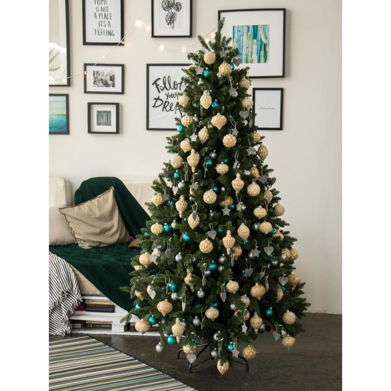 Елка искусственная комнатная Барокко Премиум 240 см, цвет зеленый 307-868