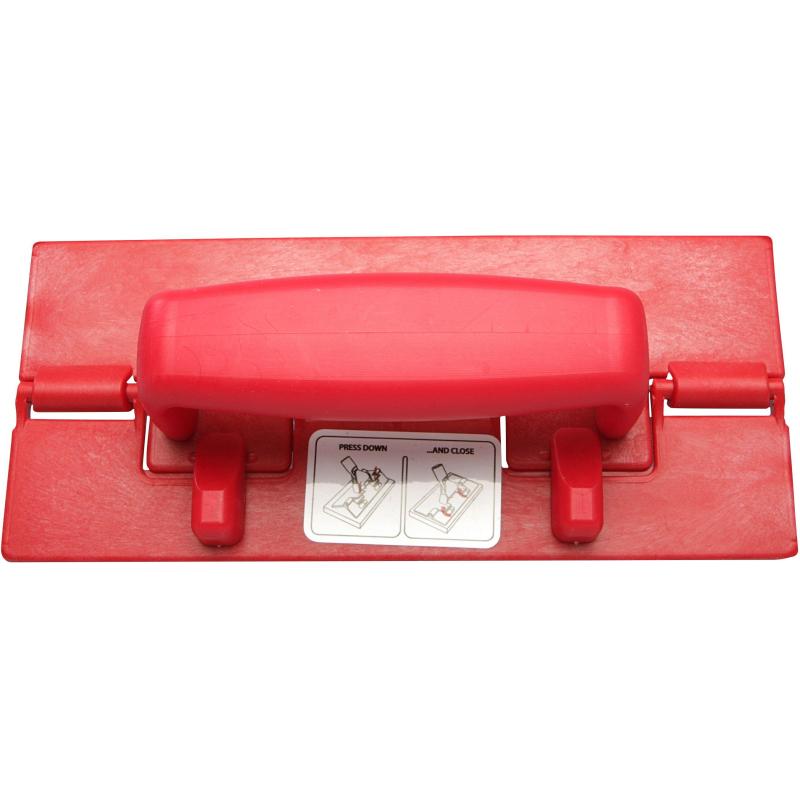 Держатель ПАДа 230х100 мм FBK,с резьбой д/рукоятки, красный 27101-3