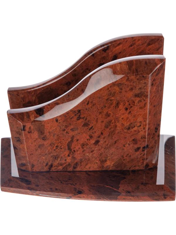 Набор настольный класса люкс офисный из обсидиана 6 предм. ИМПЕРИАЛ Россия