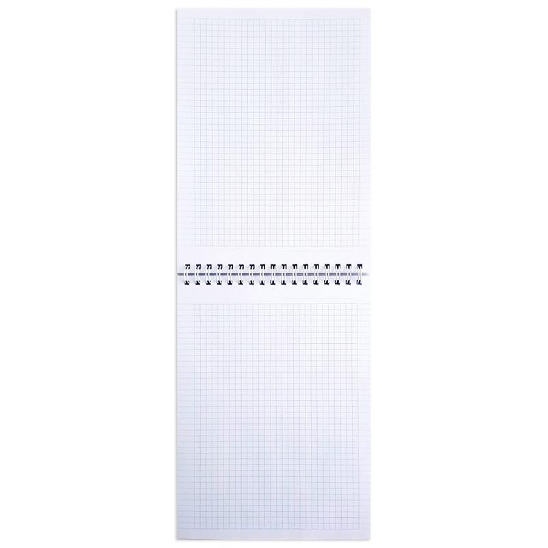Блокнот BeSmart 80л клетка спираль мягк.пер 156х207мм Mur-mur коробки N1919