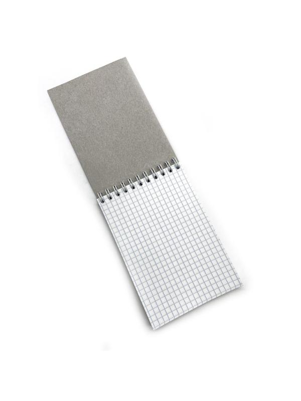 Блокнот  А6 80л клетка,гребень,обл.карт.Сладости.Мороженое С4173-42