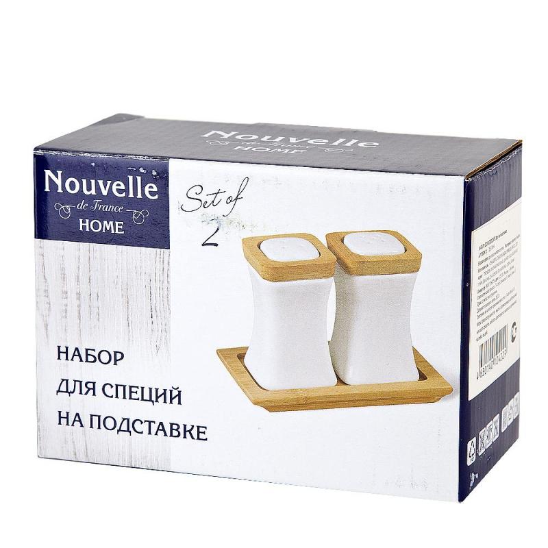 Набор для специй Naturel 13х7,5х9,5см 2631064