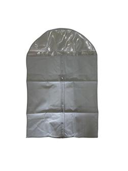 Чехол для одежды из спанб. Luscan с прозр.верхом, 60х90см, серый, HD-HH004