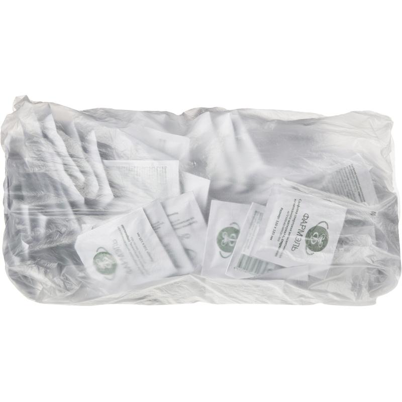 Салфетка спиртовая, антисептическая, этил. сп. 110х125мм Фармэль 200шт/уп