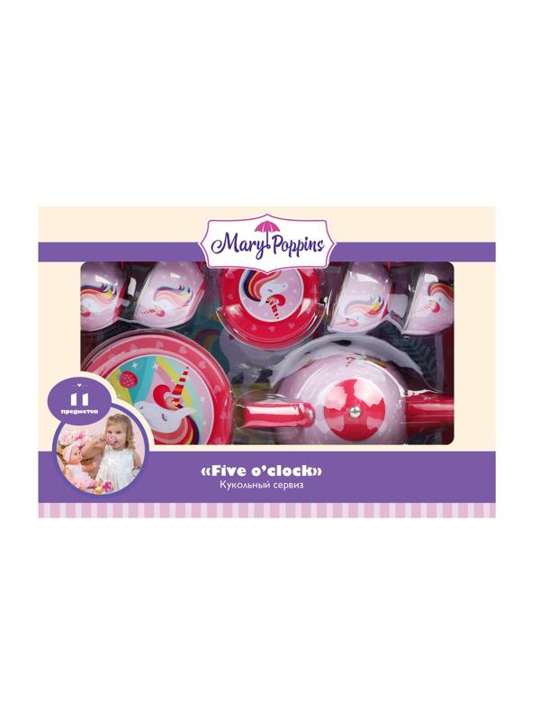 Набор мет. посуды Единорог 15 пр.