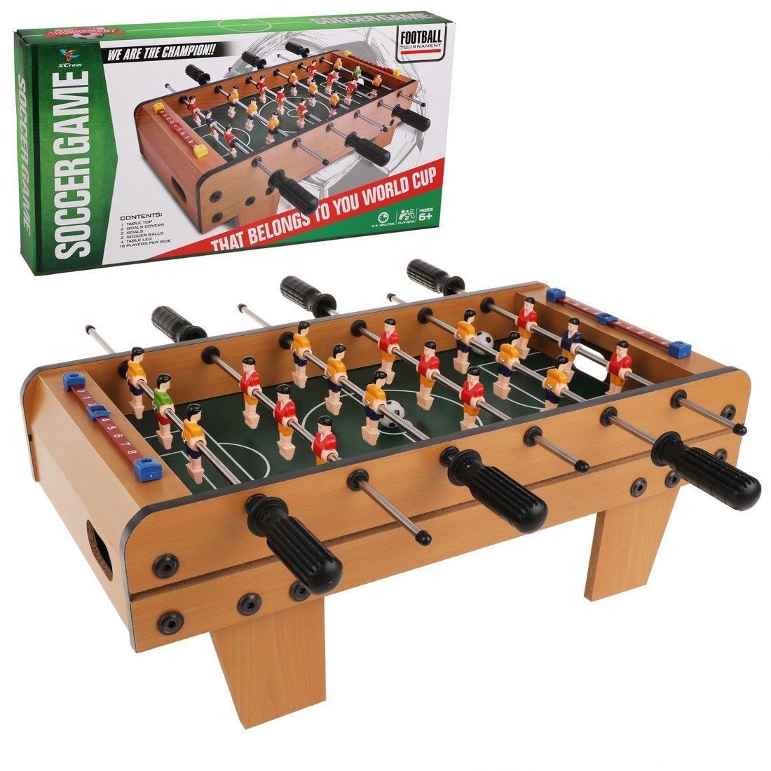 Настольная игра футбол 50х25х18 см., в компл. детали 76шт.,кор