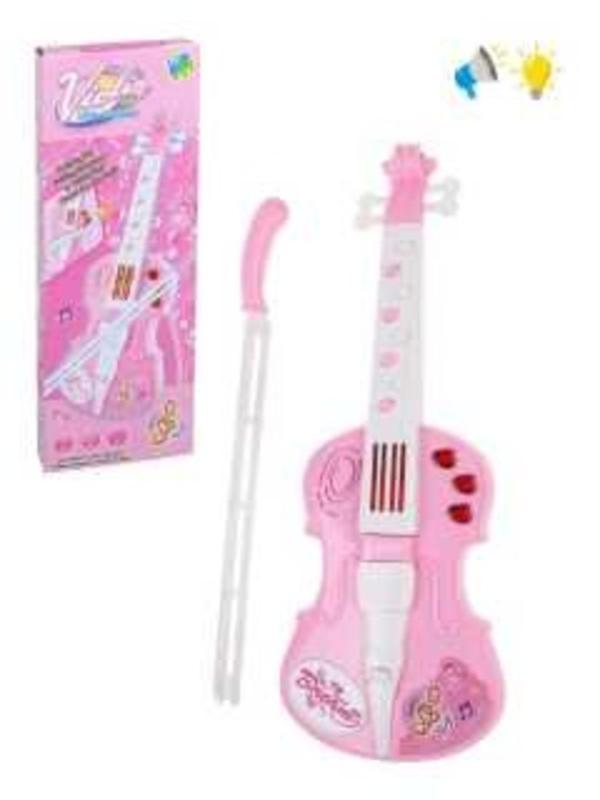 ДЕФЕКТ УПАКОВКИ Музыкальный инструмент: скрипка, свет, звук, эл. пит. АААх3
шт., не вх.в компл., коробка