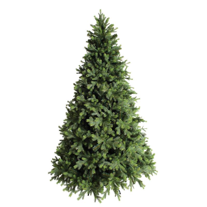 Елка искусственная Барокко Премиум 2,7 м литая резина/ПВХ, зеленая 158-321