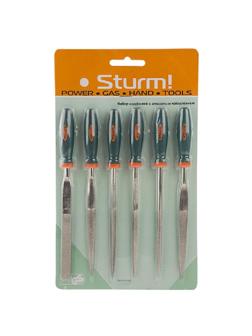 Набор надфилей 6шт С АЛМАЗНЫМ НАПЫЛЕНИЕМ Sturm! 1051-02-SSD
