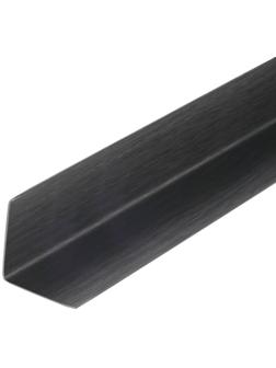 Уголок 30*30 2,7м венге чёрный (двухсторон)