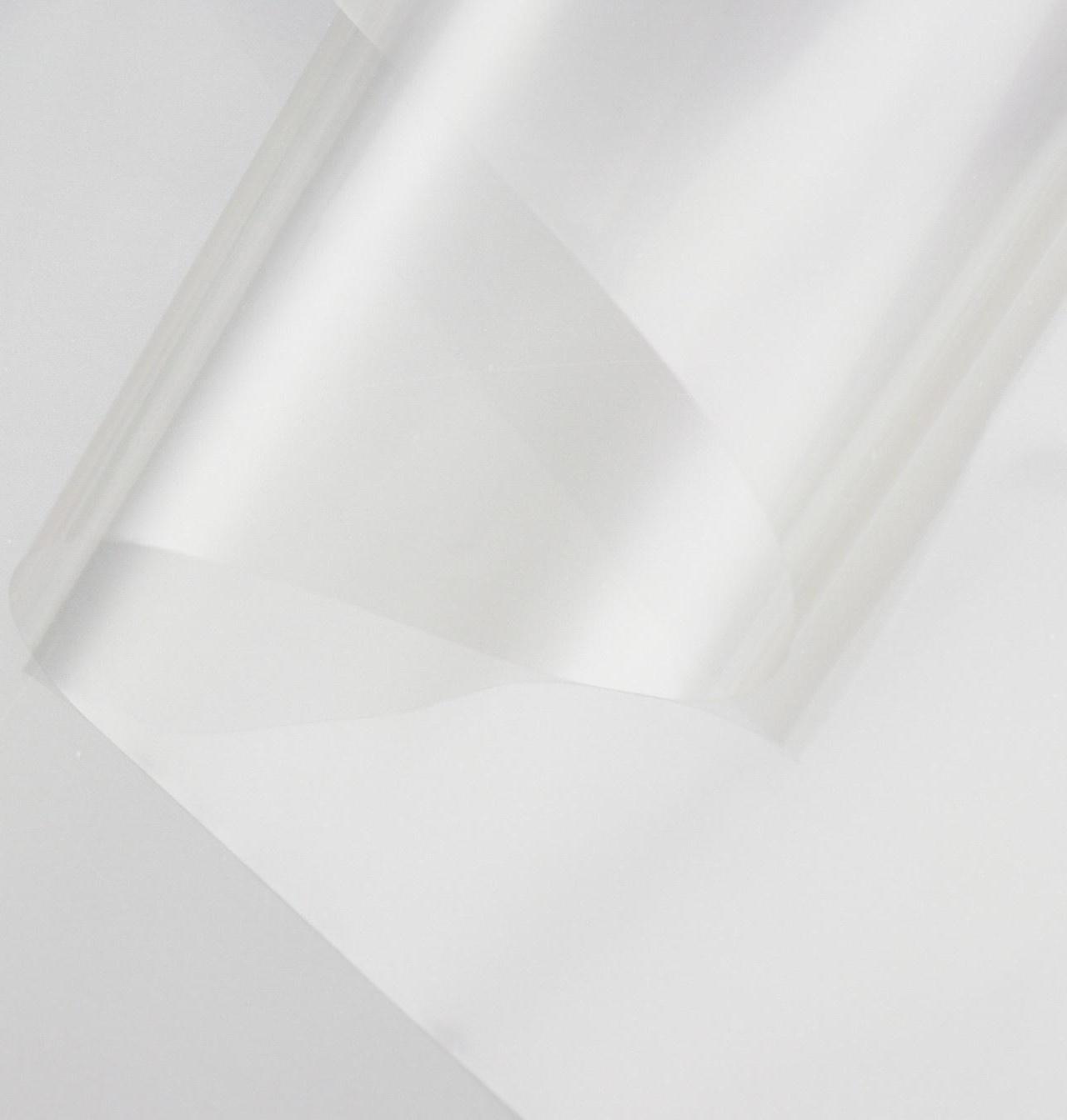 Плёнка для цветов прозрачная 0,9 х 6,2 м, 200 г, 40 мкм