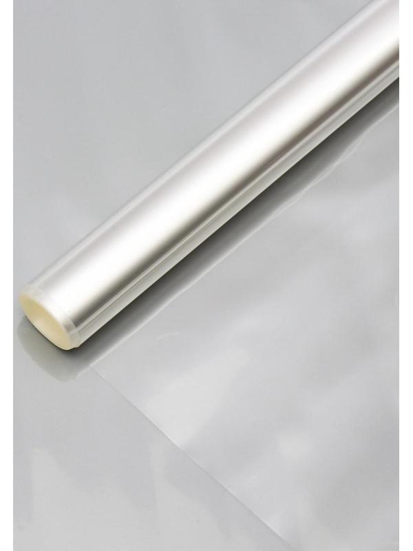 Плёнка для цветов прозрачная 0,9 х 6,2 м, 200 г, 40 мкм