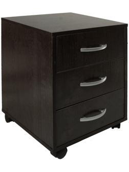 Тумба выкатная, 420х400х585, Венге темный