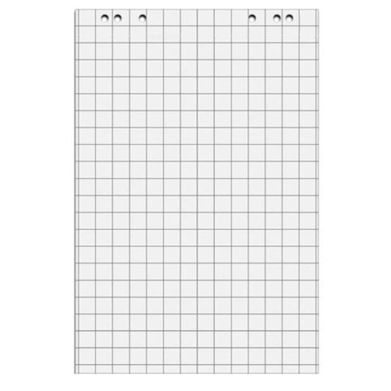 Бумага для флипчартов Attache клетк 67,5х98см 20л 80г белиз92% 5шт/уп
