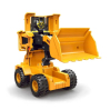 Металлическая машинка Robot Truck «Спецтехника: Экскаватор» А8835 / Желтый
