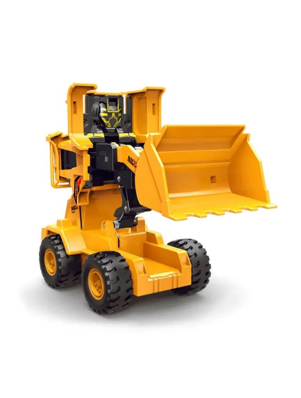 Металлическая машинка Robot Truck «Спецтехника: Экскаватор» А8835 / Желтый