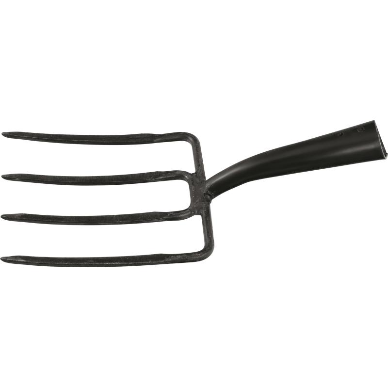 Вилы 4-х рогие огородные 175х220х1320мм кованые деревянный черенок