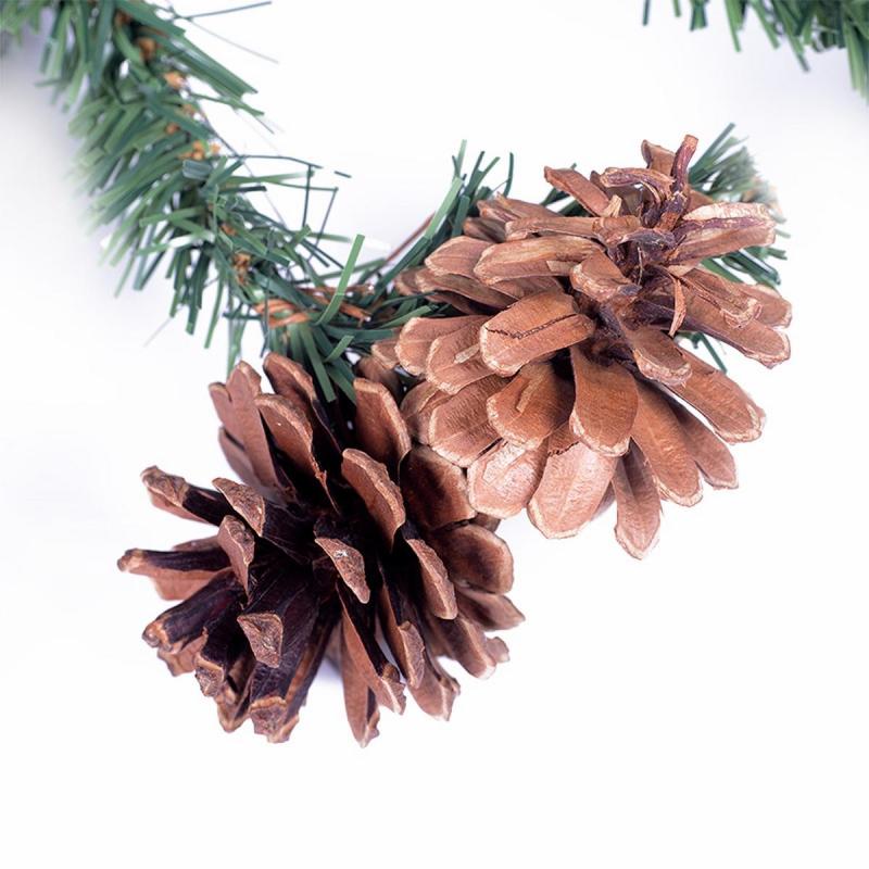 Еловый шлейф 2,7 м с шишками, объем 41 см 307-221