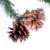Еловый шлейф 2,7 м с шишками, объем 41 см 307-221