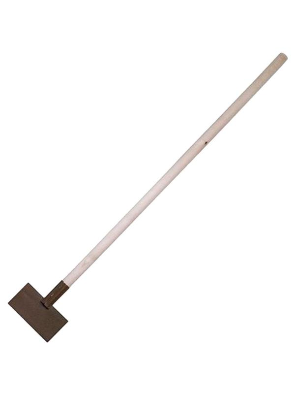 Ледоруб -скребок РусТрейд д.30 L-150x2,5мм с деревянным черенком