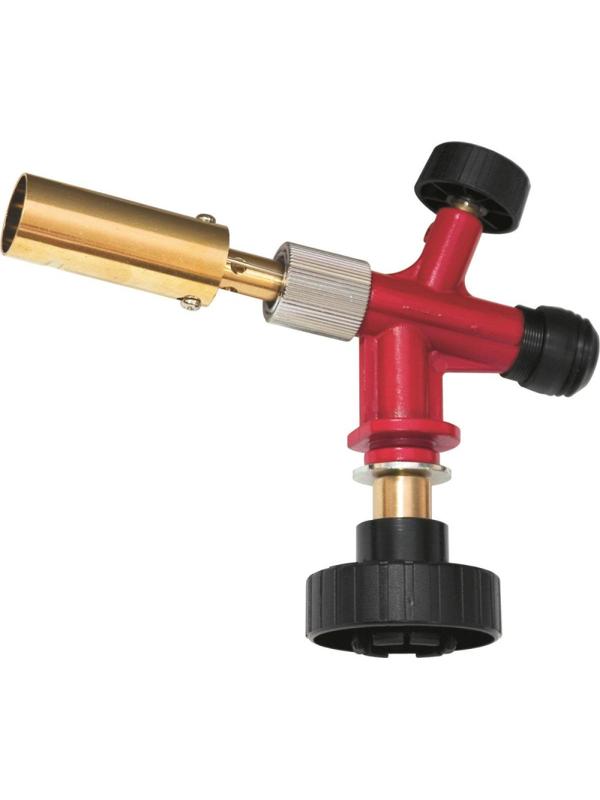 Горелка газовая MATRIX Профессионал, на газовый баллон, пьезоподжиг (91426)