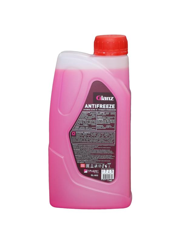Антифриз Glanz G12 красный  1кг (36228)