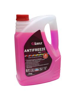 Антифриз Glanz G12 красный  5кг (36225)