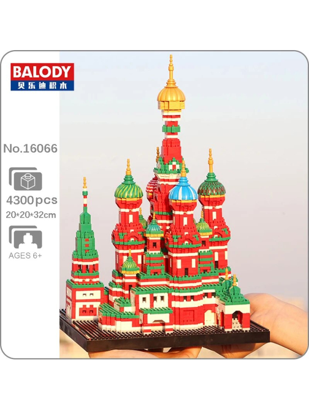 Конструктор 3D Balody «Архитектура: Собор Василия Блаженного» 16066 / 4300 деталей