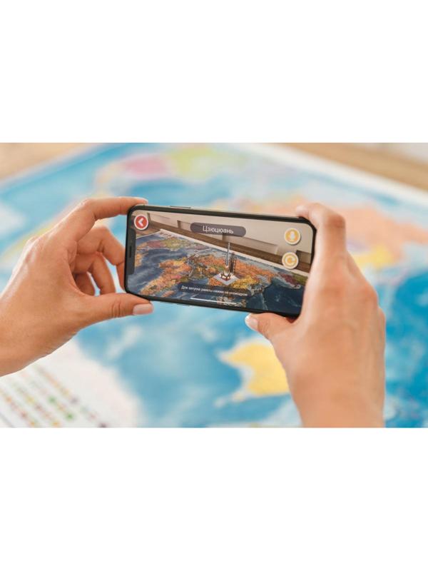 Настенная карта Мир политическая Globen, 1:15,5млн.,1990x1340мм, КН084