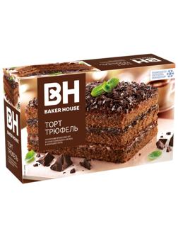 Торт Baker House Трюфель бисквитный, 350гр