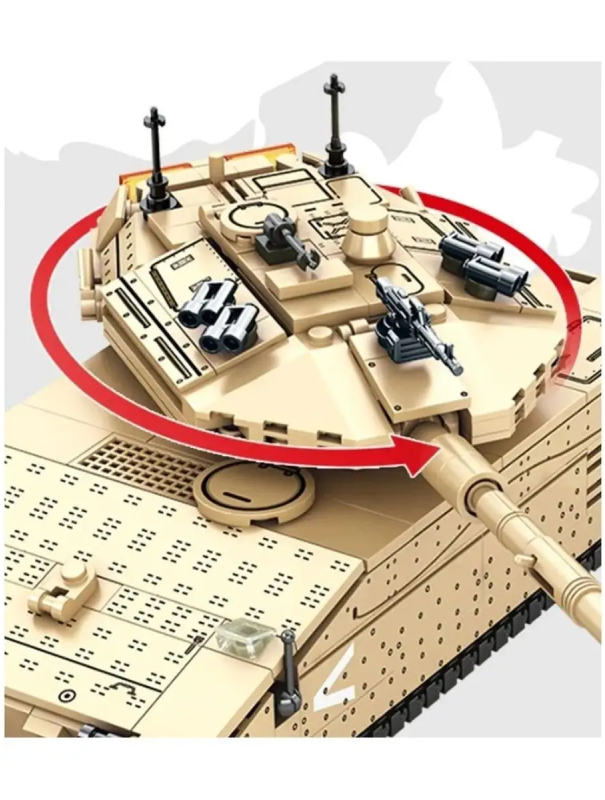 Конструктор Sembo Block «Танк Меркава 2 в 1» 207005 / 659 деталей