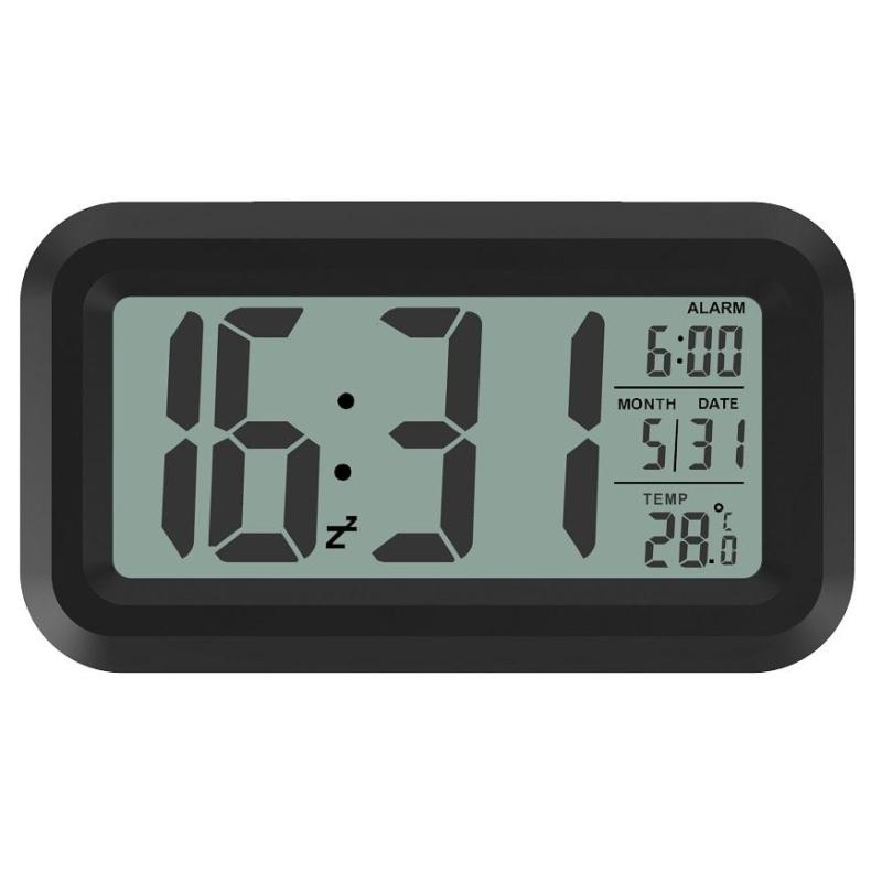 Часы-будильник цифровые RITMIX CAT-100 черный