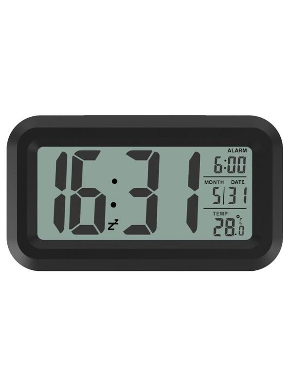 Часы-будильник цифровые RITMIX CAT-100 черный