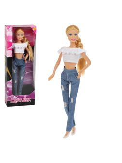 Кукла Defa Lucy, в белой кофте