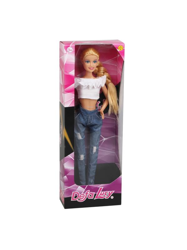 Кукла Defa Lucy, в белой кофте