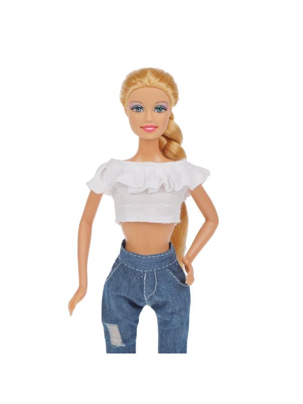 Кукла Defa Lucy, в белой кофте