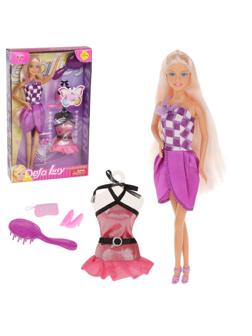 Игр. наб. Defa Lucy Модница, в компл. кукла 29см, предм. 5шт., кор