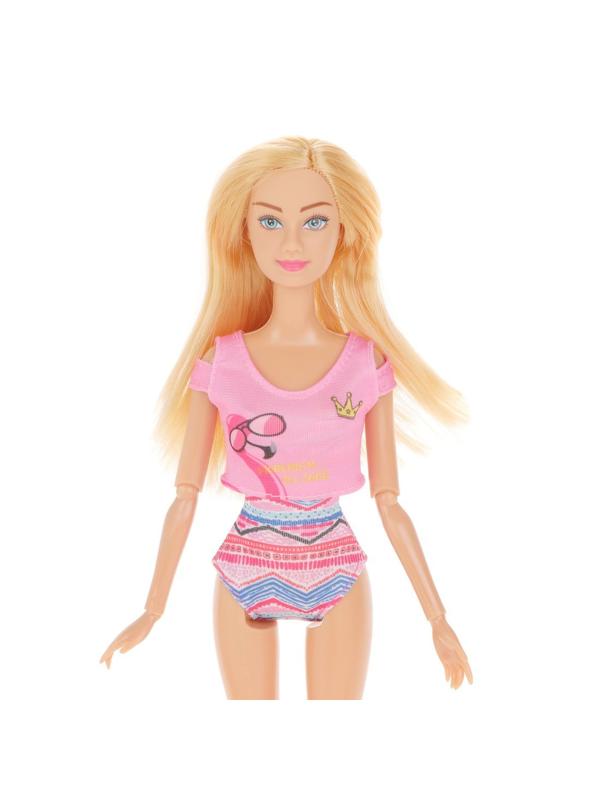 Игр. наб. Defa Lucy Пляжный отдых, в компл. кукла 29см, предм. 7шт., блистер