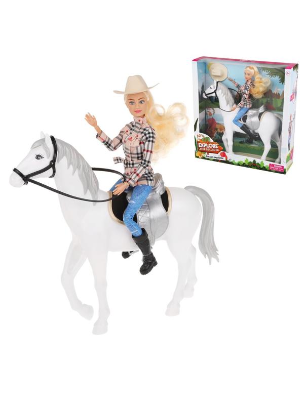 Игр. наб. Defa Lucy На прогулке, в компл. кукла 29см, предм. 2шт., кор.