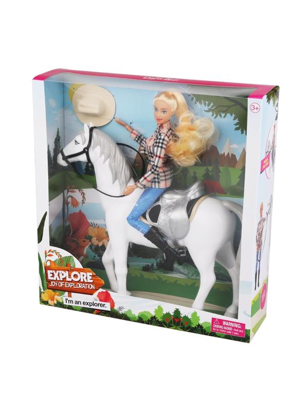 Игр. наб. Defa Lucy На прогулке, в компл. кукла 29см, предм. 2шт., кор.