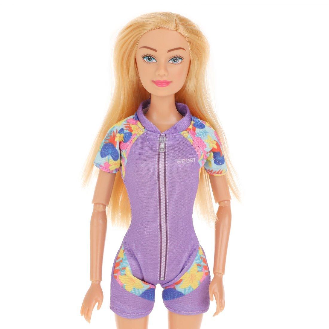 Игр. наб. Defa Lucy Пляжный отдых, в компл. кукла 29см, предм. 6шт., блистер