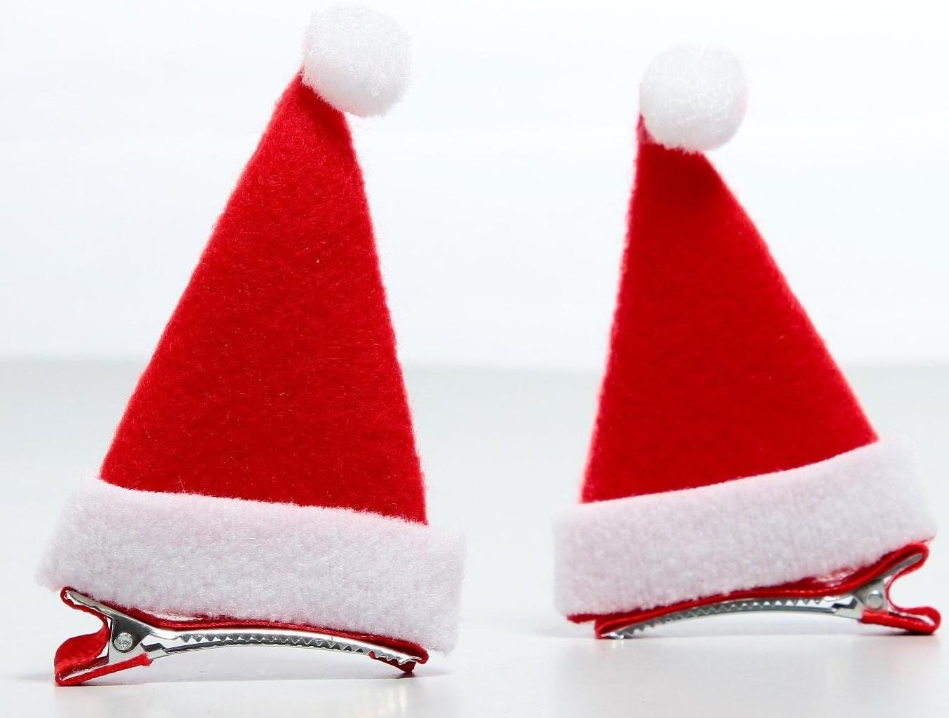 Карнавальный зажим «Колпачок», набор 2 шт