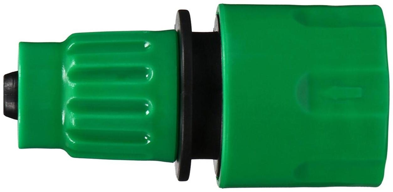Коннектор для чудо-шланга, 10 мм, быстросъёмное соединение, рр-пластик