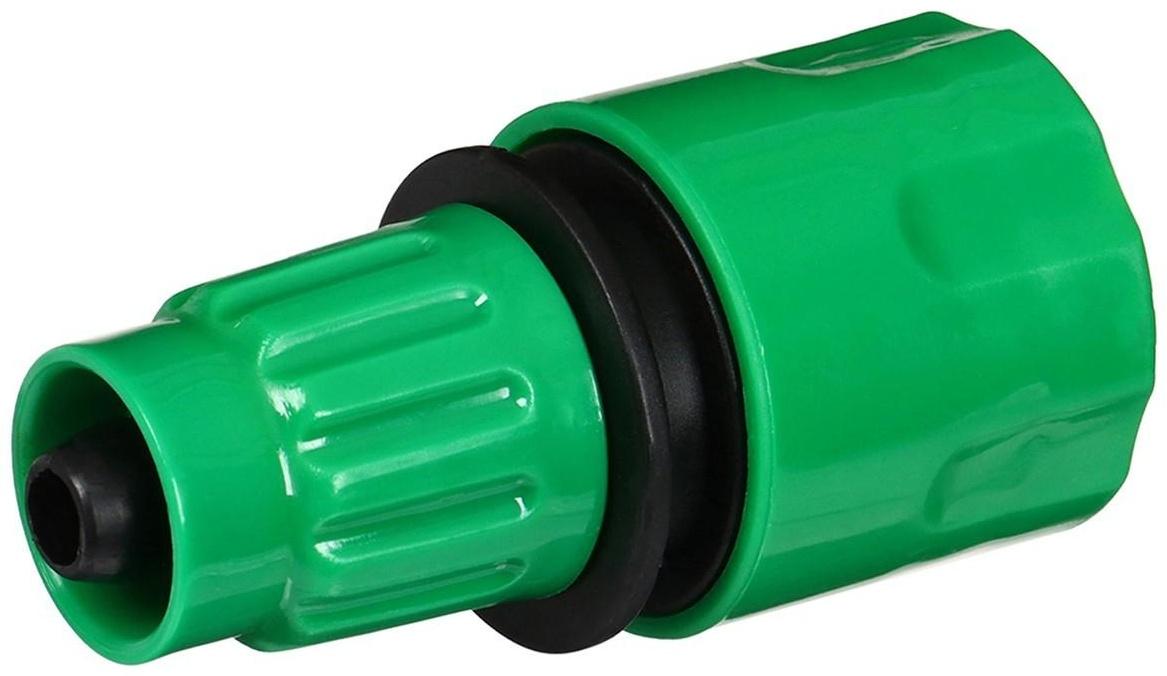 Коннектор для чудо-шланга, 10 мм, быстросъёмное соединение, рр-пластик